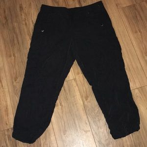 Size medium polyester pants so comfey:)